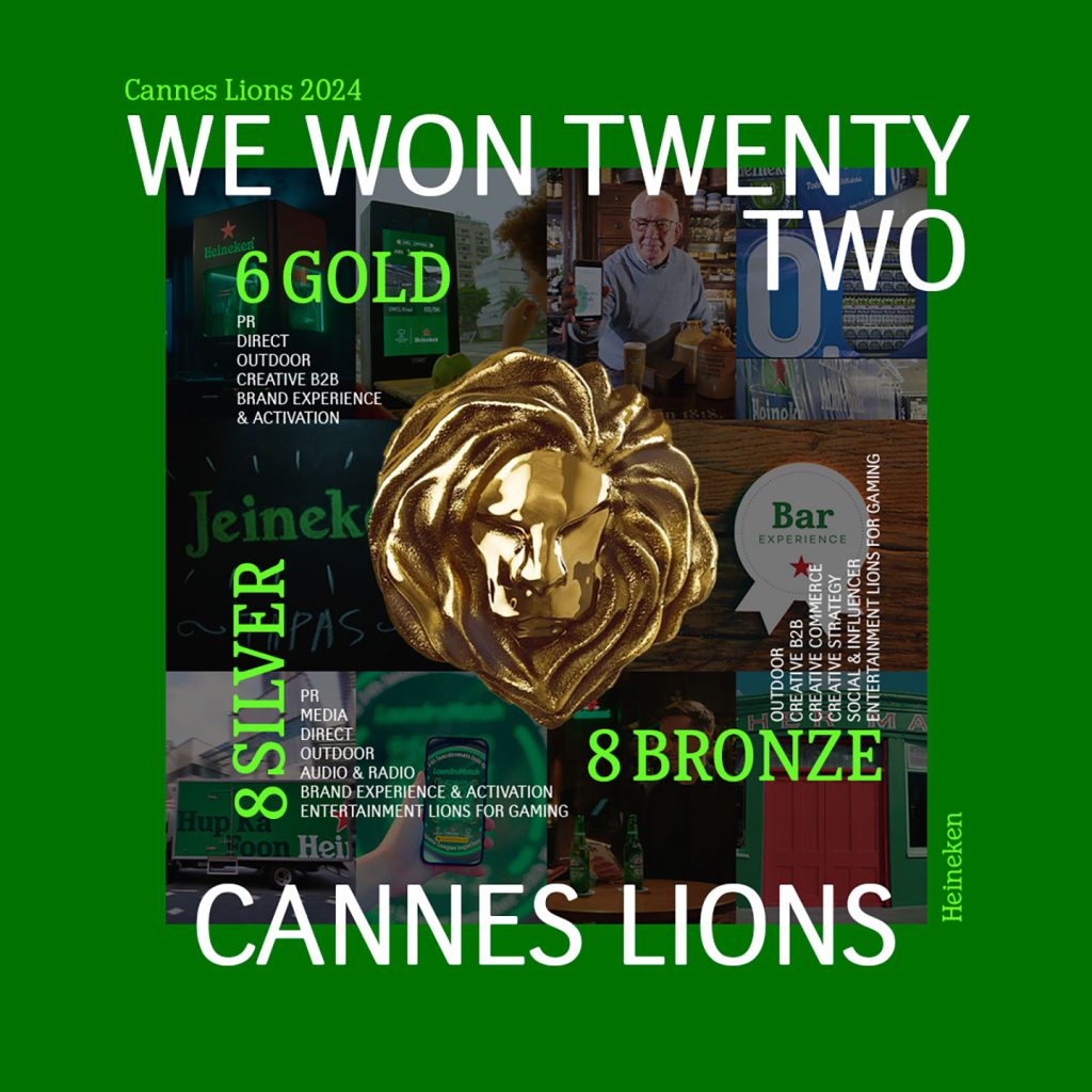 heineken and LEPUB SHINE AT CANNES LIONS 2024 INS