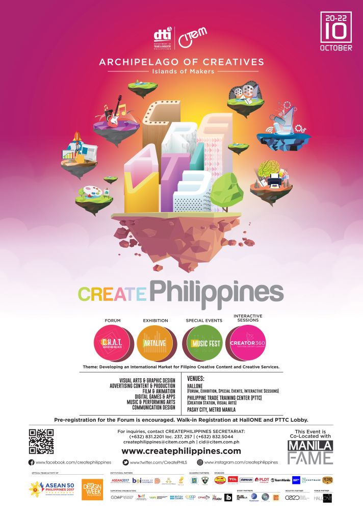 CREATE Philippines: Learn from the greats at Disney, Google, ABS-CBN ...