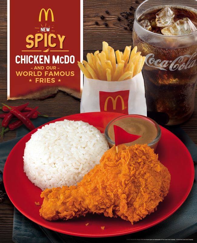 The new Spicy Chicken McDo is here! adobo Magazine Online