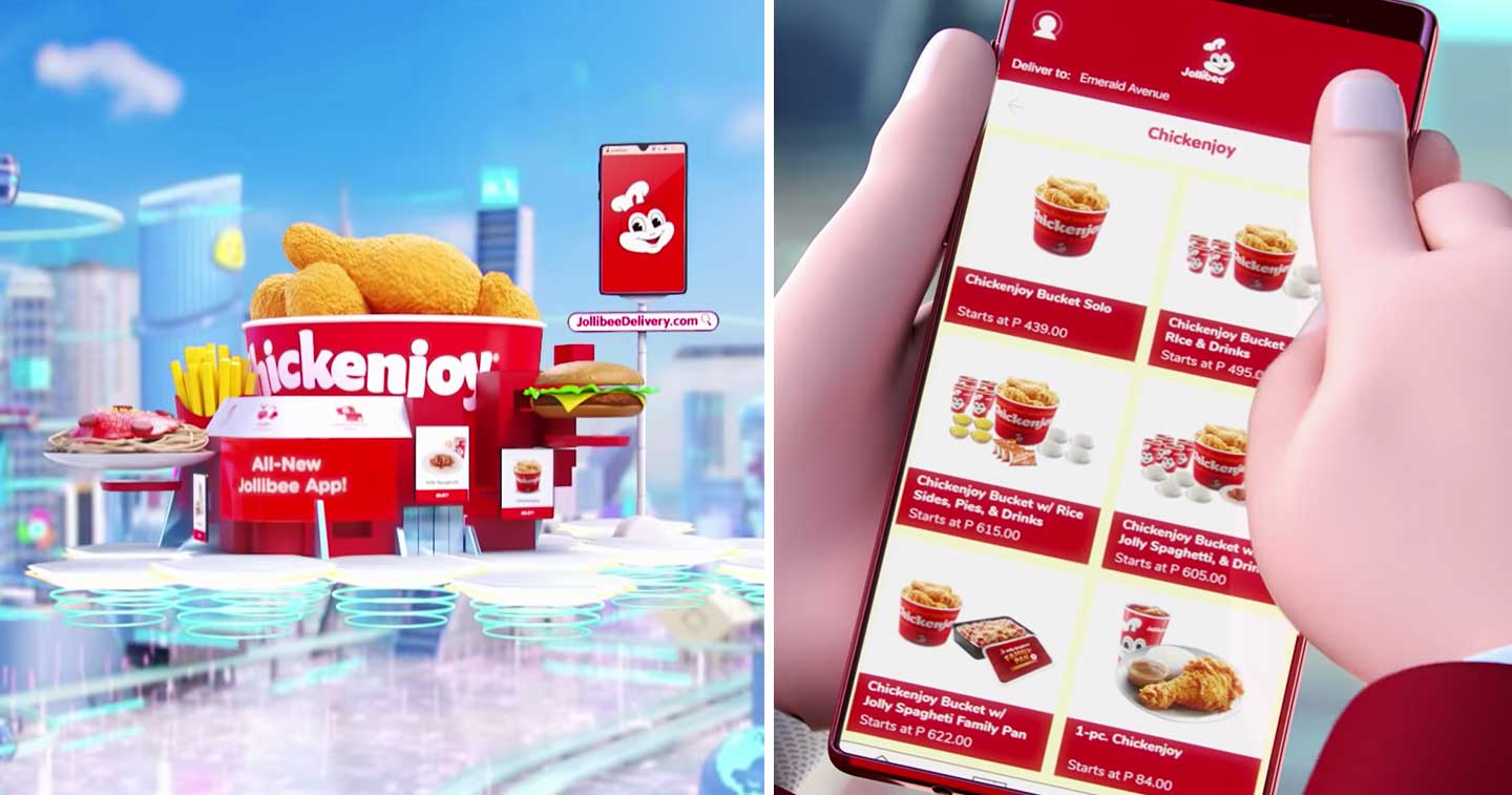 Jollibee online delivery deals