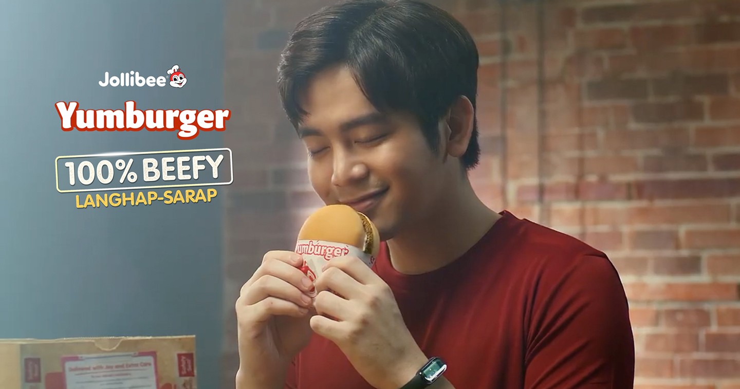 Campaign Spotlight Joshua Garcia stars in beefy new Jollibee Yumburger