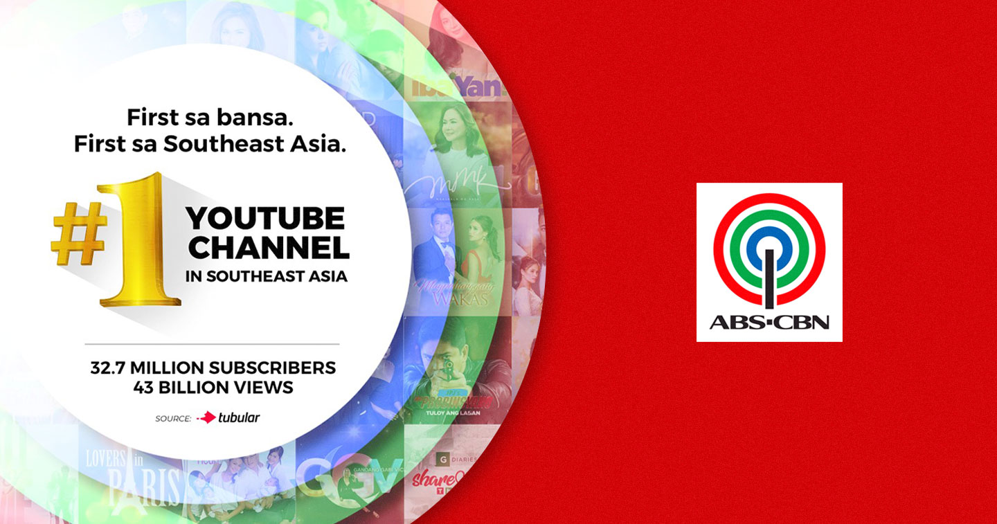 Digital ABSCBN Entertainment now the most subscribed, most viewed