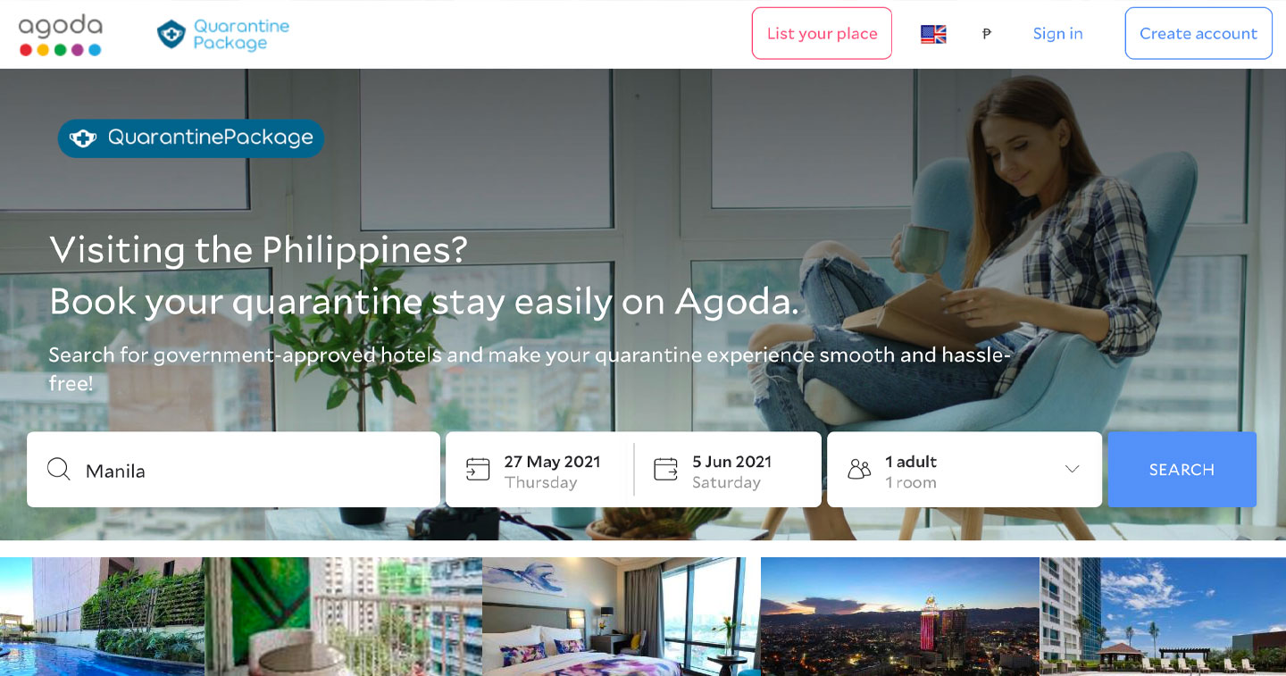 agoda travel agency philippines