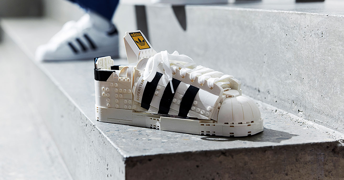 Fashion: Adidas and LEGO collaborative Superstar sneaker surprising LEGO edition of the sneaker icon - adobo Magazine Online