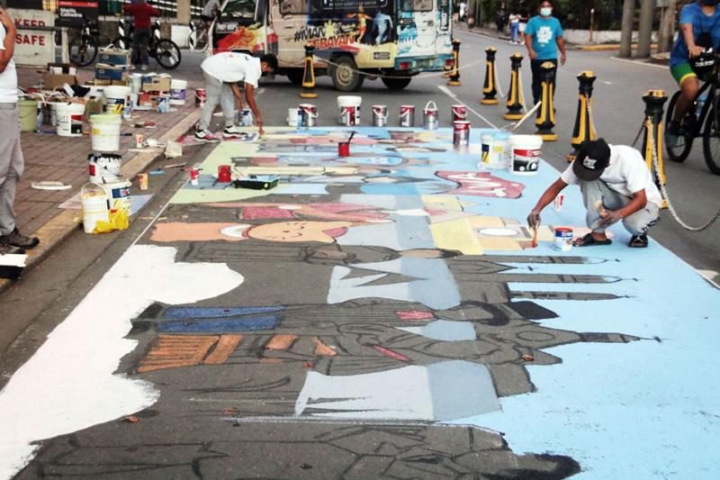 Arts & Culture: kumu in Intramuros: “Project Lakbay” is a street-art ...