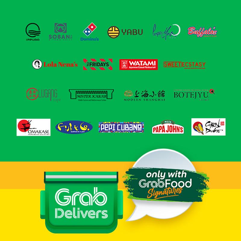 Brand & Business Grab announces new batch of restaurants added to the