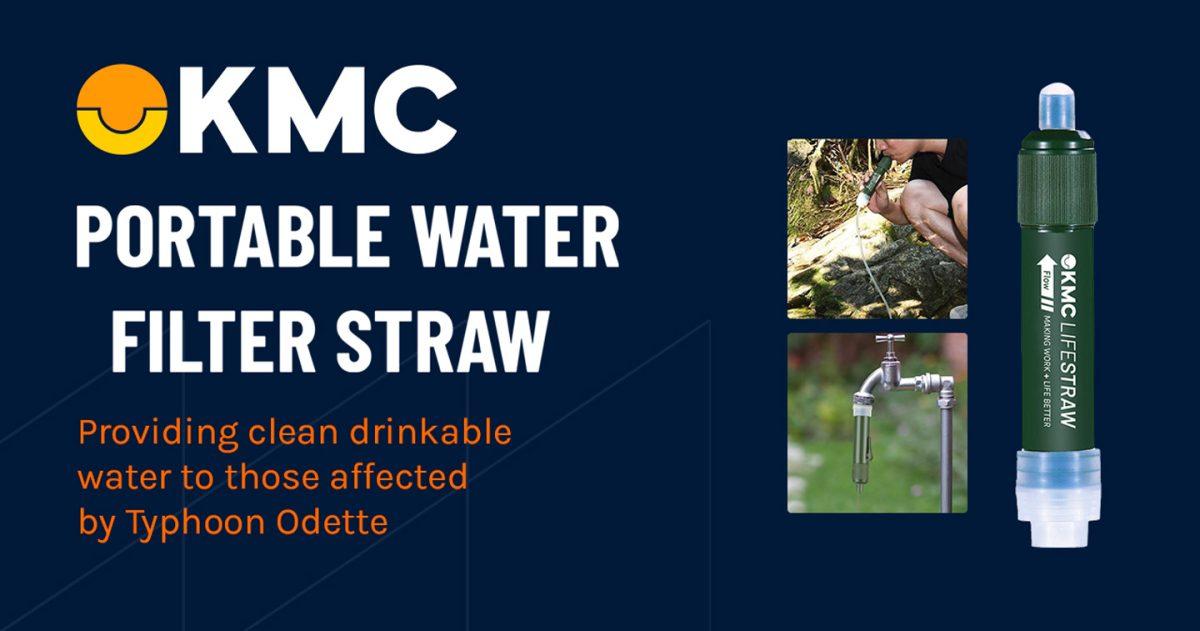 Brand & Business: KMC Solutions establishes communications hub and donates  filtration straws to provinces hit by Typhoon Odette - adobo Magazine Online