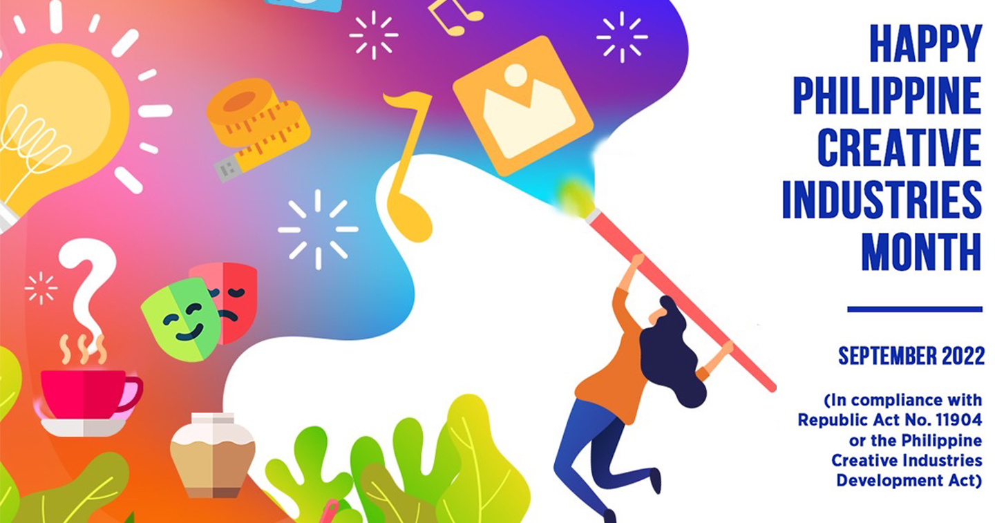 September is officially declared Philippine Creative Industries Month - adobo Magazine Online