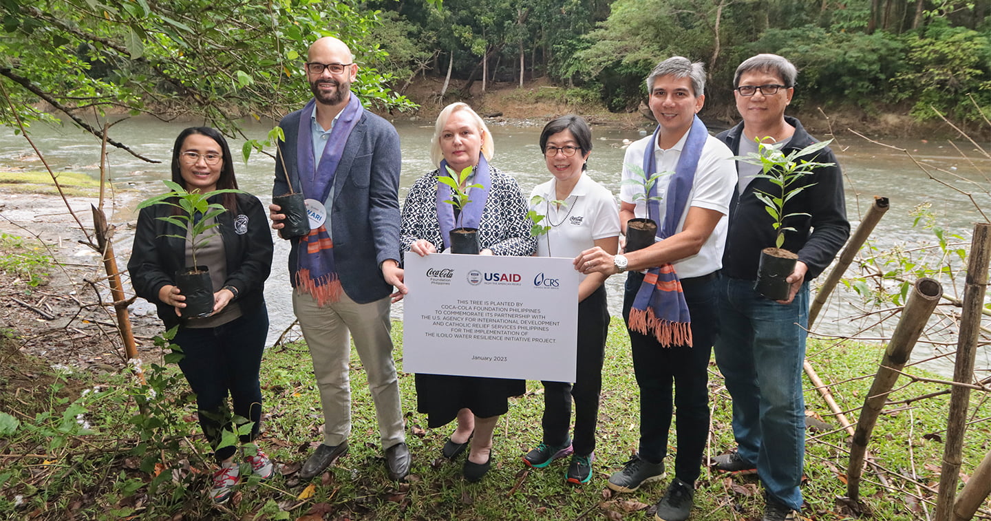 CocaCola Foundation Philippines implements the Iloilo Water Resilience