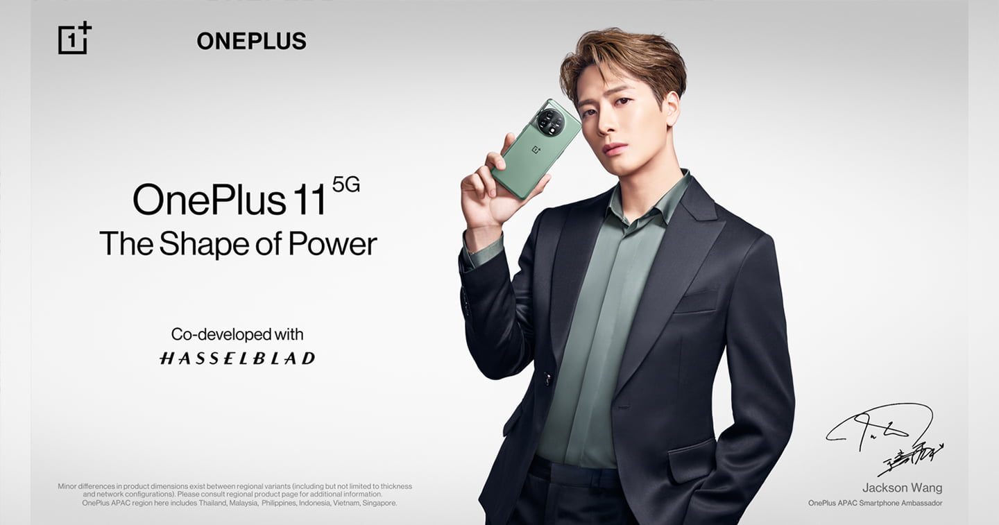 OnePlus APAC reveals Jackson Wang as its first-ever smartphone