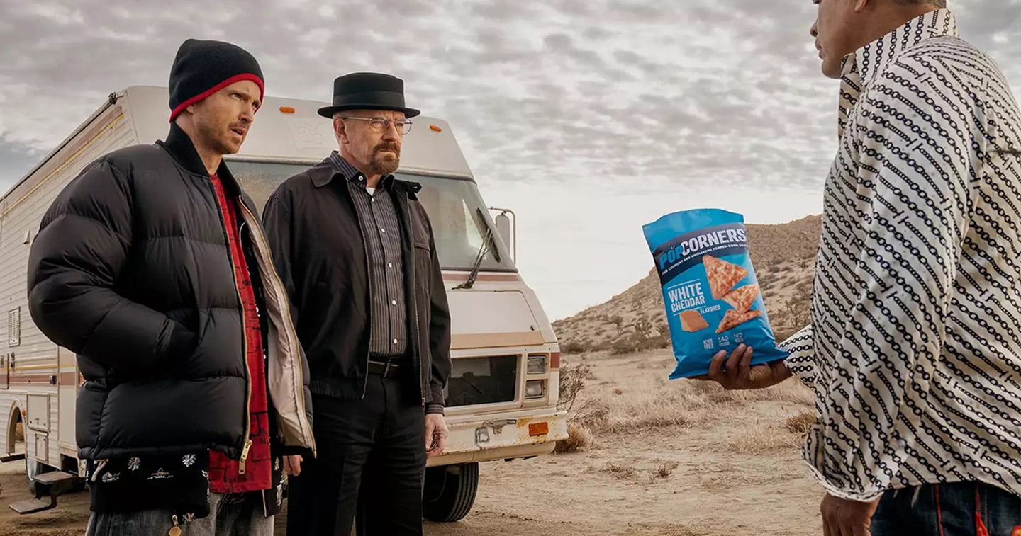 PopCorners premieres 'Breaking Good' at the Super Bowl with beloved