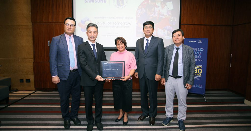 Samsung Philippines and DepEd launch Solve for Tomorrow program for