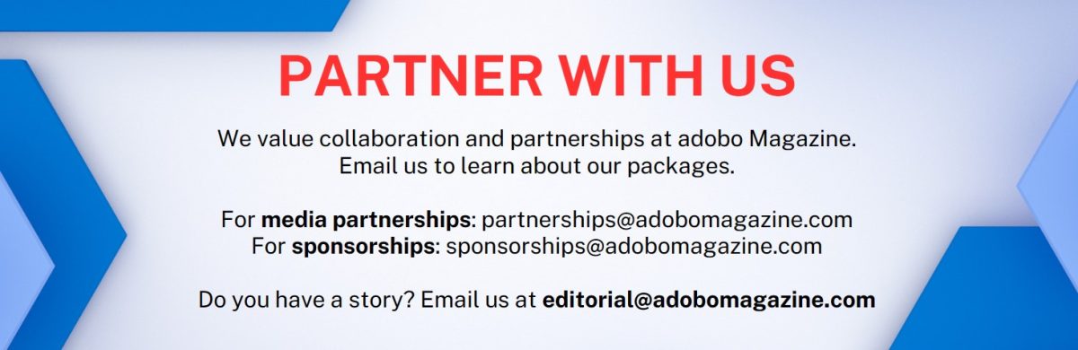 Partner with adobo Magazine