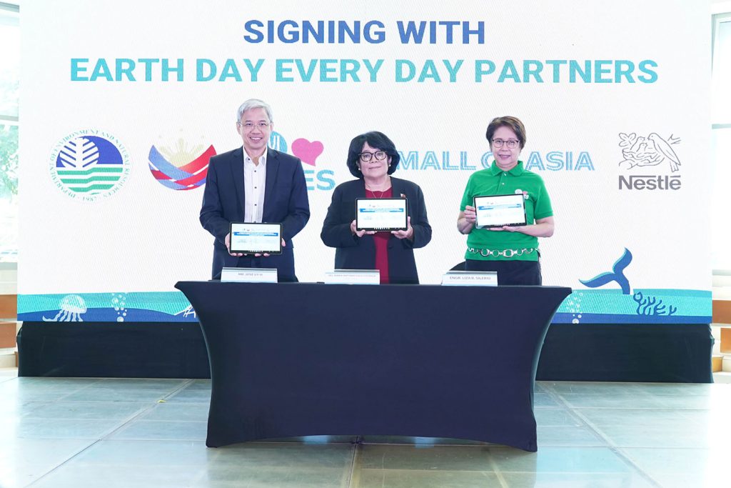 Building a greener future SM Supermalls DENR and partners launch Earth Day Every Day Project INS 2