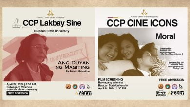 CCP CINE ICONS AND LAKBAY SINE GOES TO BULACAN STATE UNIVERSITY FOR SPECIAL SCREENINGS OF MORAL AND DUYAN NG MAGITING HERO