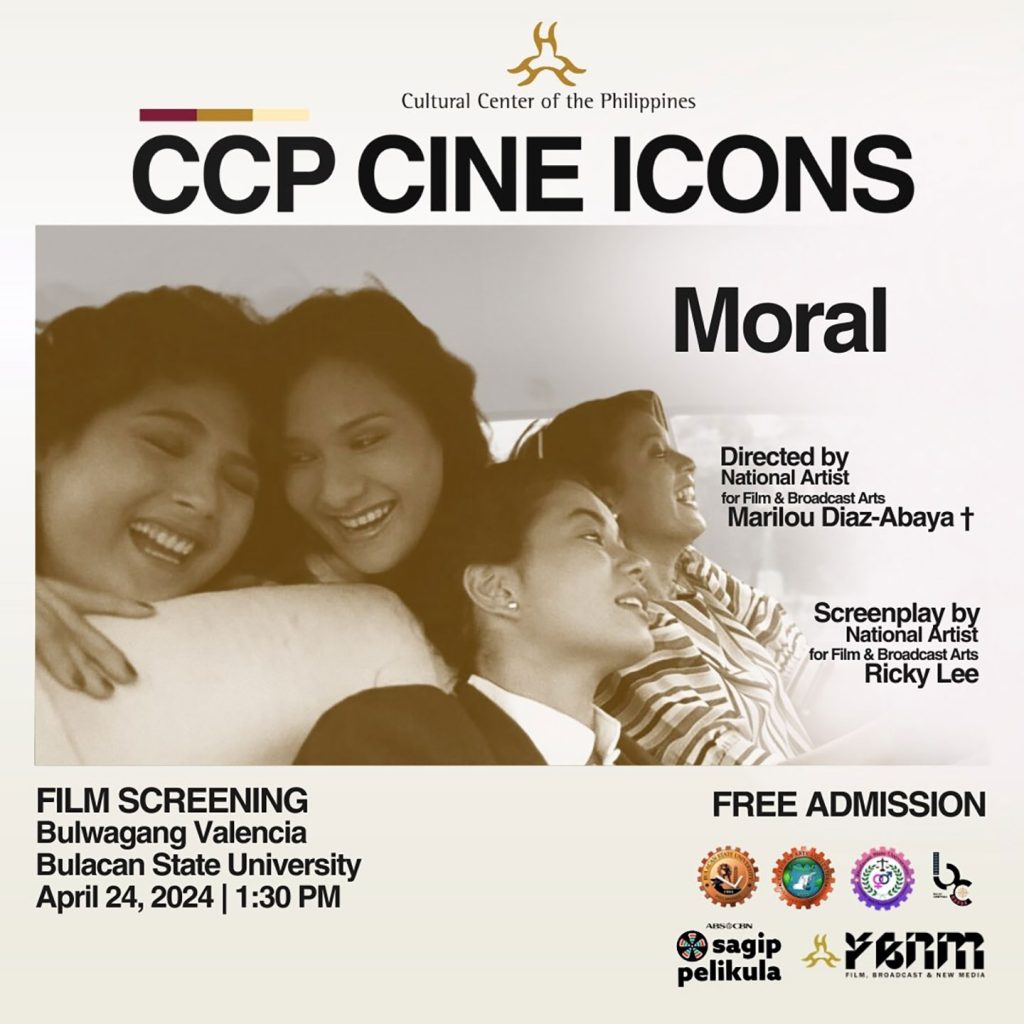 CCP CINE ICONS AND LAKBAY SINE GOES TO BULACAN STATE UNIVERSITY FOR SPECIAL SCREENINGS OF MORAL AND DUYAN NG MAGITING INSERT 2
