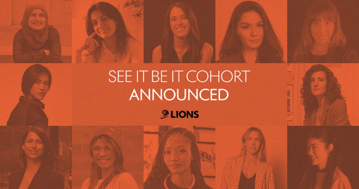 Cannes Lions announces 2024 See It Be It cohort herov2