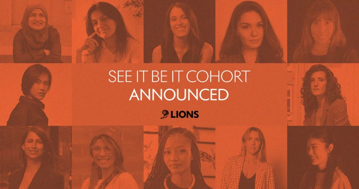 Cannes Lions announces 2024 See It Be It cohort herov2