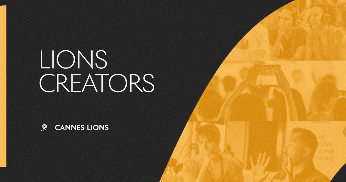 Cannes Lions launches LIONS Creators hero