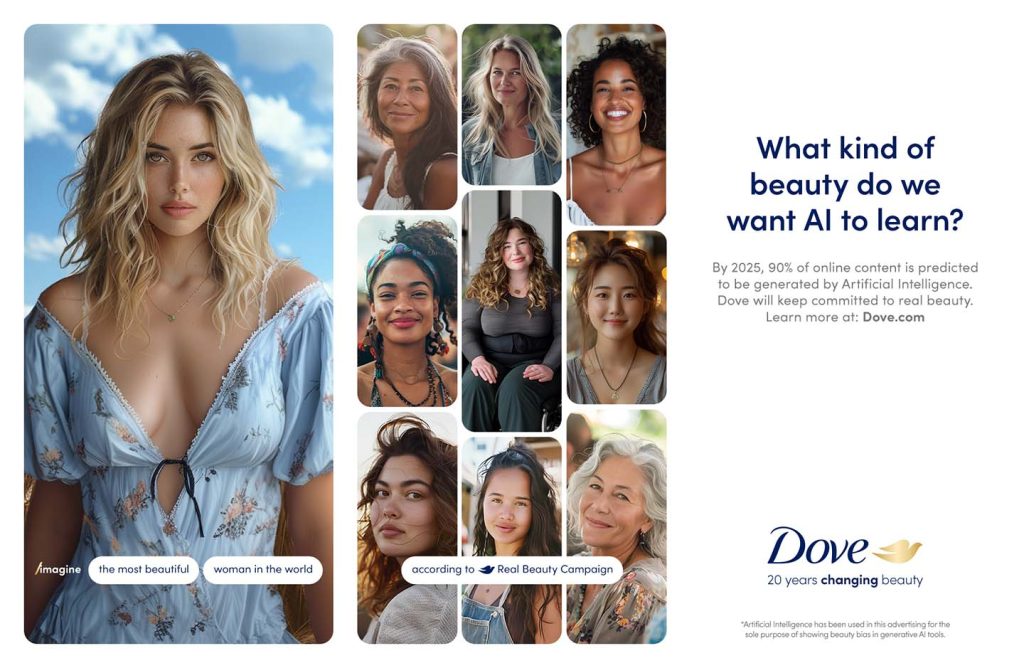 Dove continues to champion real beauty amidst AI influence insert1