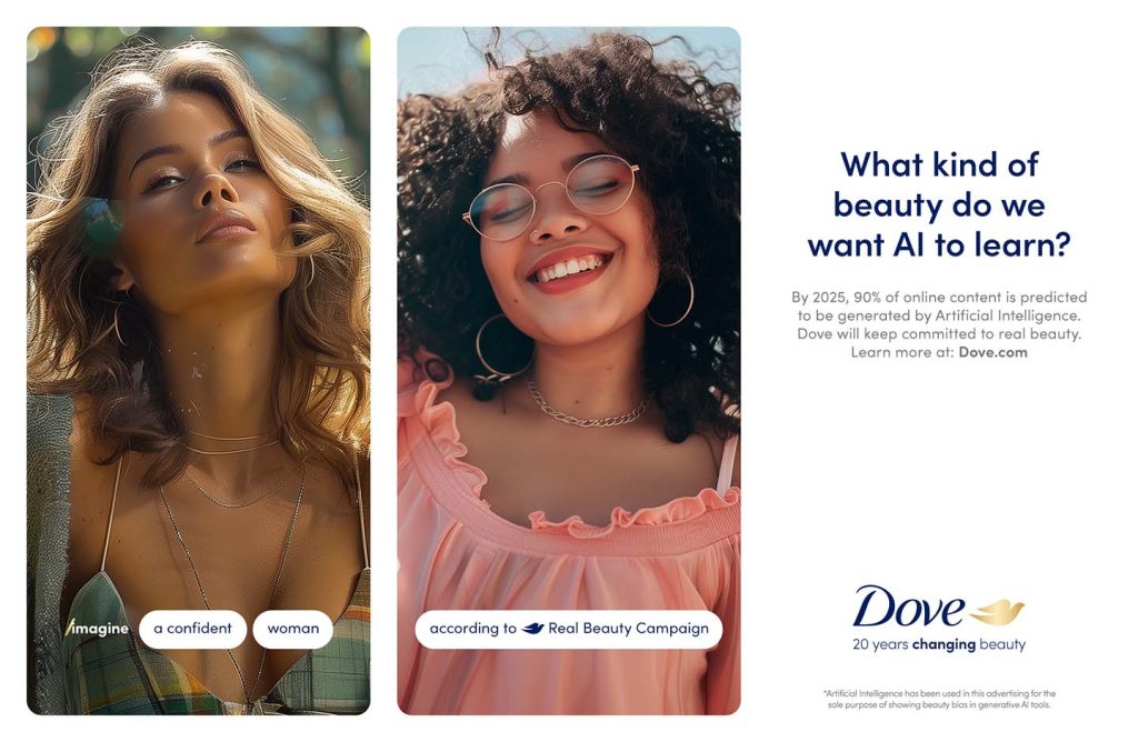 Dove continues to champion real beauty amidst AI influence insert2