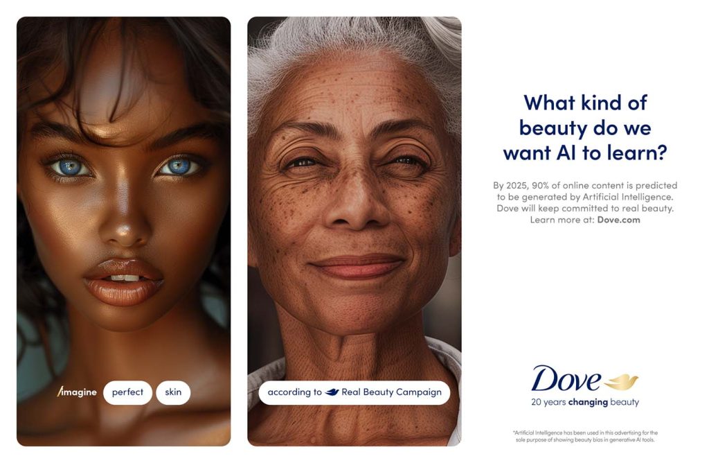 Dove continues to champion real beauty amidst AI influence insert3