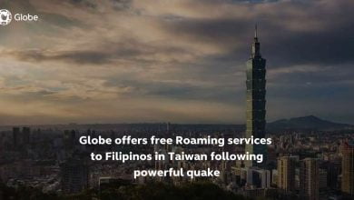 Globe offers free Roaming services to Filipinos in Taiwan following powerful quake HERO