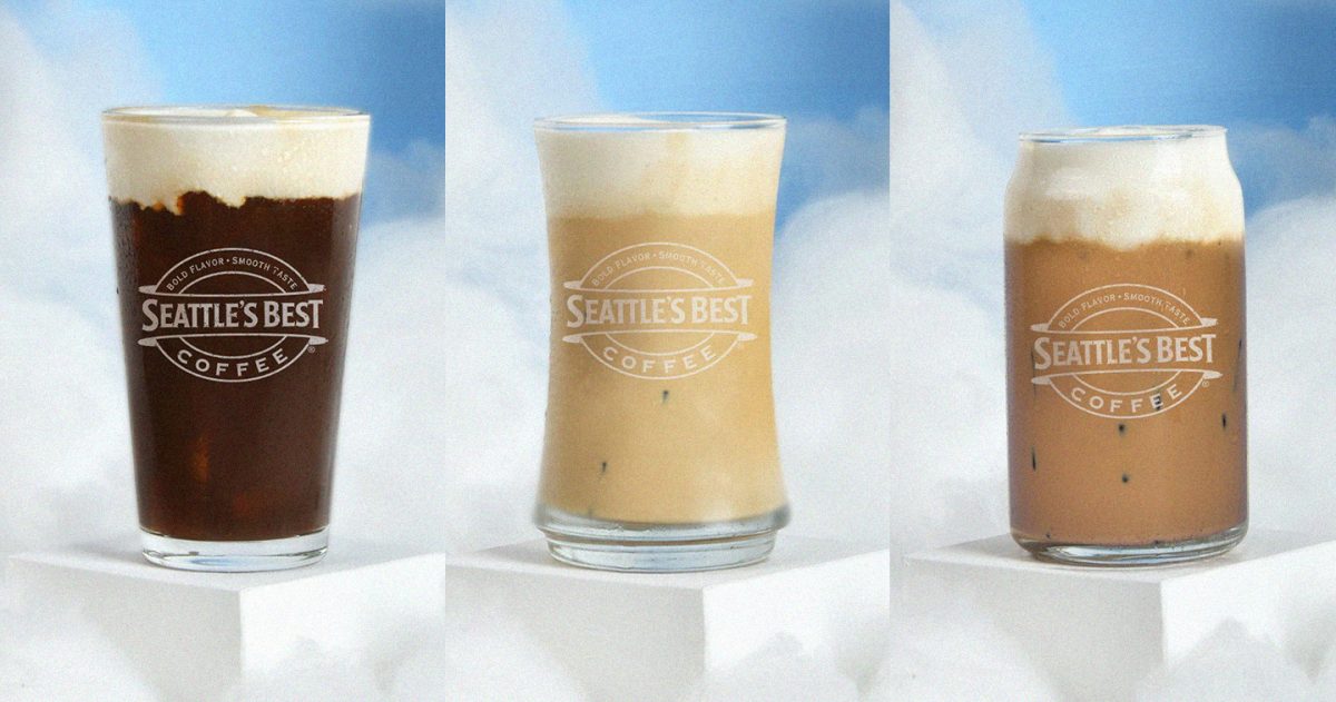 Seattle Best Coffee Tiramisu Cloud Cream Collection hero