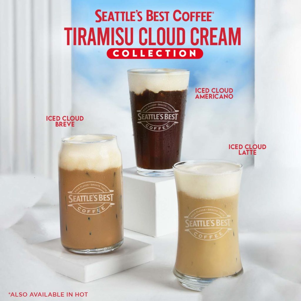 Seattle Best Coffee Tiramisu Cloud Cream Collection insert