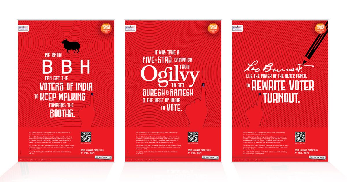 The Times of India shows its prowess in the Times Power of Print HERO