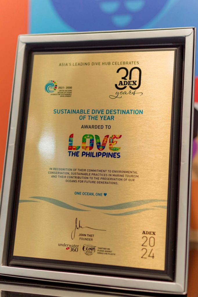 asia dive expo recognizes the philippines as the sustainable dive destination of 2024 1