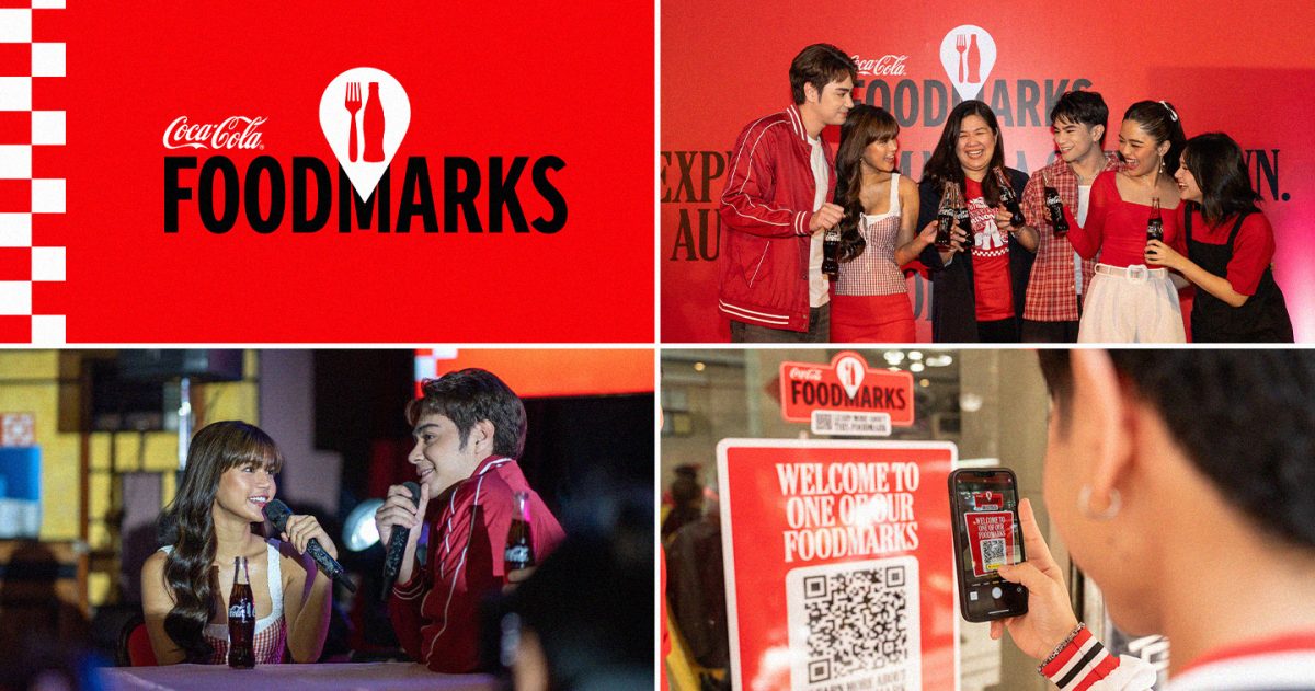 Coca Cola launches Foodmarks in the Philippines to honor Filipino food culture hero
