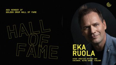 Eka Ruola inducted into the Golden Drum Hall of Fame hero