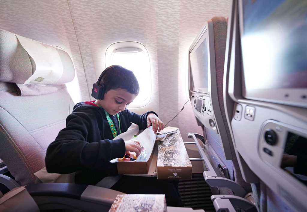 Emirates arranges Autism Familiarisation Flight and Travel Rehearsal for 30 families INS 5