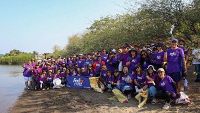 FedEx volunteers clean up Zambales beach in collaboration hero