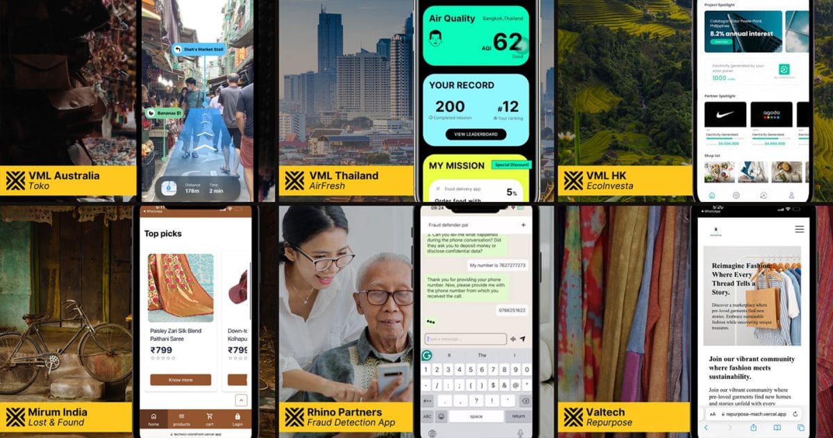 VML unveils pioneer winners for first ever Asia Pacific MACHathon HERO