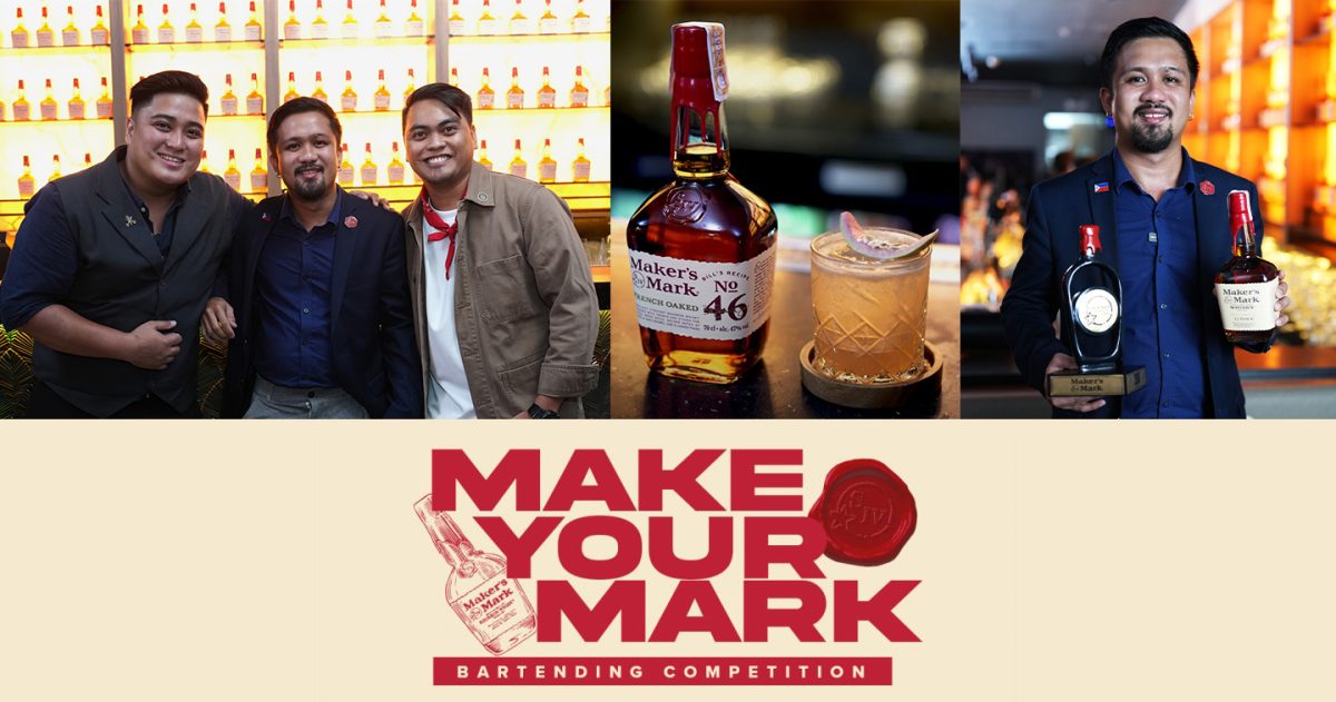 makers mark competition celebrates a new breed of philippine bartenders