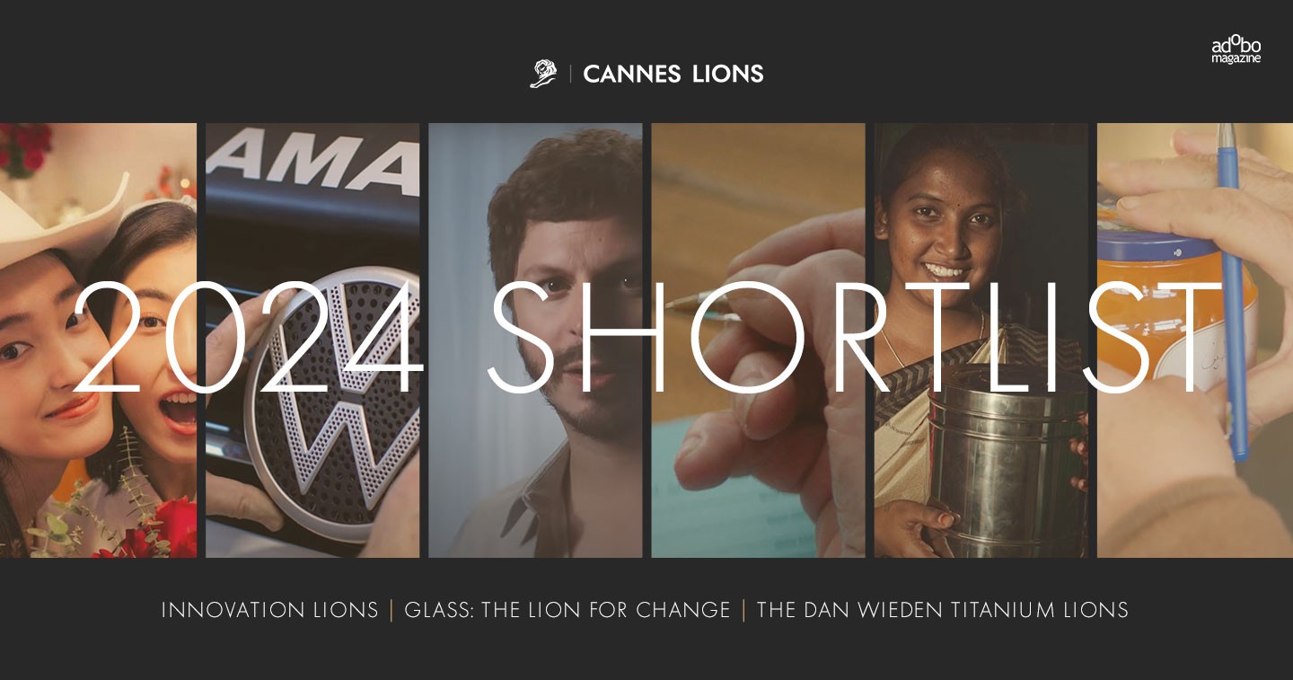 The 2024 Cannes Lions Titanium, Innovation and Glass shortlists adobo