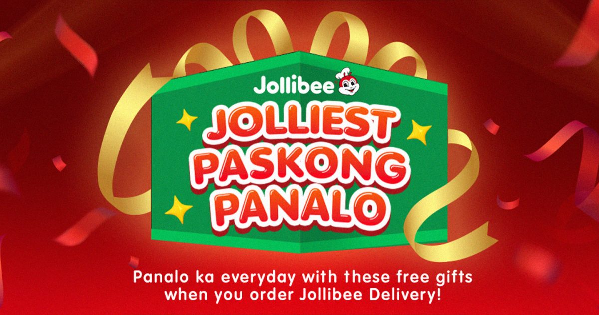 Jollibee Delivery jolliest Paskong Panalo hero