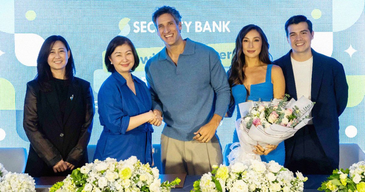 The newest Security Bank brand ambassador hero