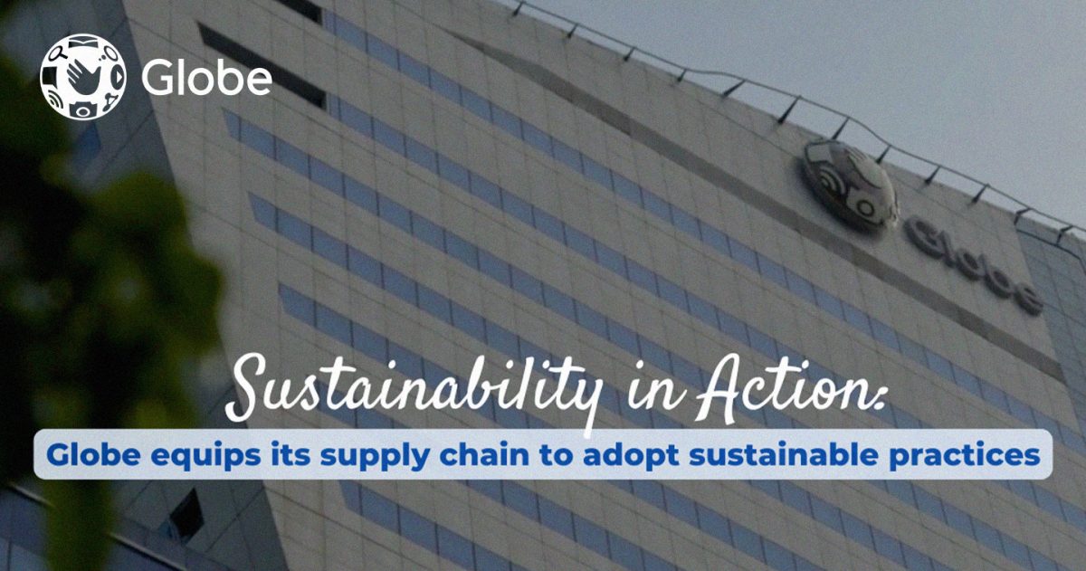 Globe Sustainability in action hero