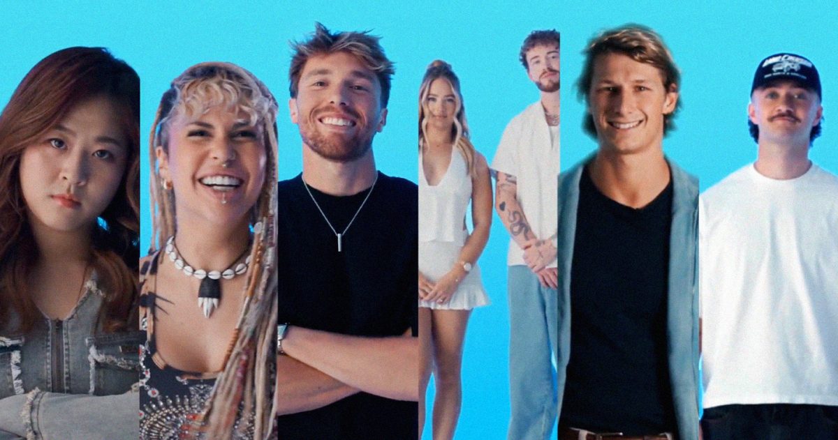 influencer concept for the travel and tourism hero