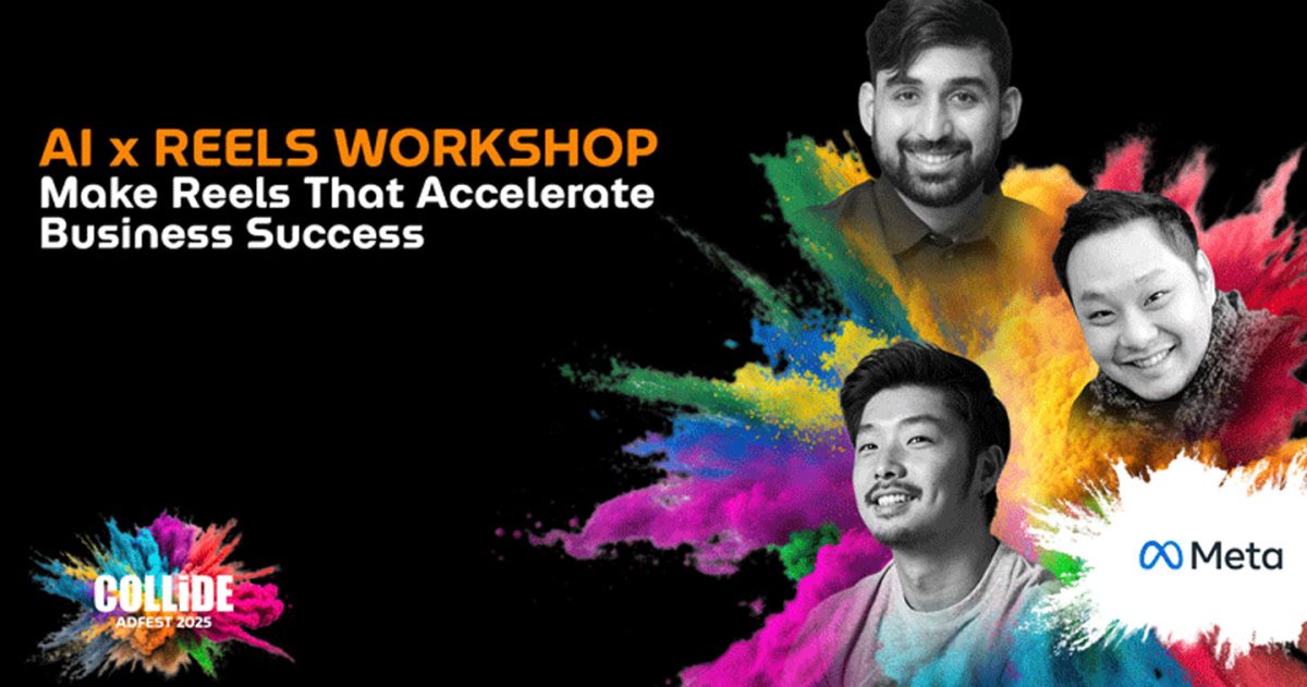AI x Reels Workshop META at ADFEST 2025 HERO
