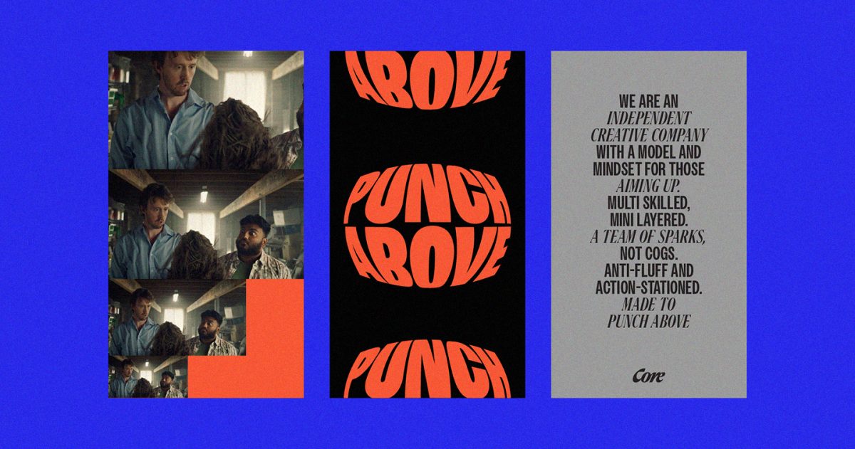 he Core Agency unveils bold new look hero