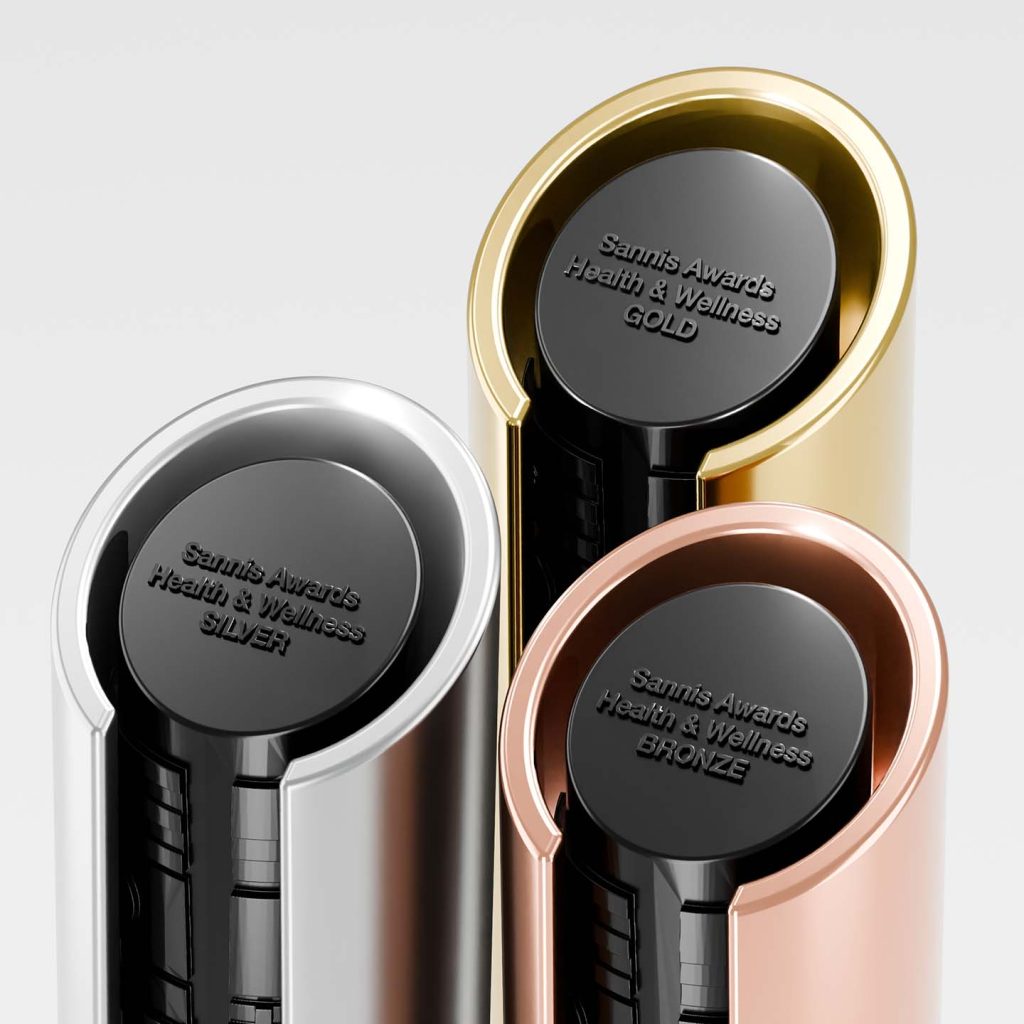 Saniss Awards 2025 insert showing previous winners and events